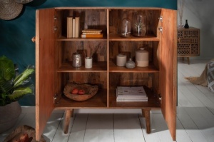 BUFET 100CM, MARRAKECH, DIN LEMN MANGO, COD 40301, ASPECT BOHO - Img 3