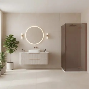 CABINA DE DUS HUGO DOUBLE, 100X100, COOPER BRUSH, EASY CLEAN - Img 3