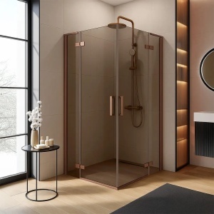 CABINA DE DUS HUGO DOUBLE 90X90, CUPRU PERIAT, CALITATE SUPERIOARA