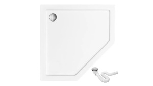 CABINA DE DUS REA AXIN CROM 80X80CM+CADITA DIAMOND ALBA, DIN STICLA SECURIZATA, CALITATE SUPERIOARA - Img 5