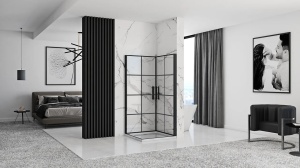 CABINA DE DUS REA RUBIK 90X90CM, DIN STICLA SECURIZATA, CALITATE SUPERIOARA - Img 3