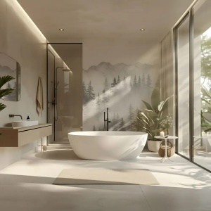 CADA DE PODEA FREESTANDING, ARTIM ROMA, 170 CM, DIN ACRIL, CALITATE SUPERIOARA - Img 3