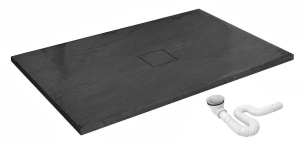 CADITA DE DUS, REA STONE, BLACK, 80x120, DESIGN MODERN, CALITATE SUPERIOARA, REA - Img 2
