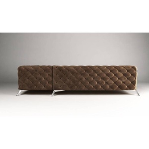 CANAPEA 3+C+1 LOCURI, CHESTERFIELD, CHELSEA, DIN STOFA DE CALITATE, 323CM, CULOARE PERSONALIZATA - Img 5