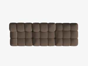 CANAPEA/COLTAR MODULAR BELLIS DREAPTA, 3 LOCURI, 282 CM, MARO 40, TAPITERIE DIN CATIFEA 3D, DESIGN DEOSEBIT - Img 4