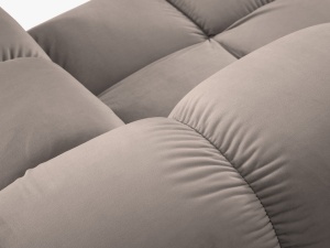 CANAPEA MODULARA BELLIS, 2 LOCURI, 188 CM, BEJ 16, TAPITERIE DIN CATIFEA, DESIGN DEOSEBIT - Img 6