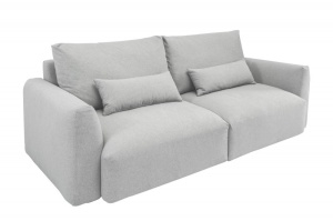CANAPEA PENTRU 3 PERSOANE INVICTA HAMPTONS 40563, GRI, DIN LEMN SI POLIESTER, STIL MODERN, TH - Img 4