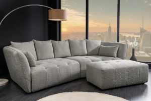 CANAPEA, ROYAL, 295CM, HUSA DETASABILA DE MATERIAL BOUCLE, ARTIM GROUP SELECTION - Img 2