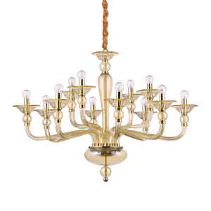 CANDELABRU DANIELI SP12, AMBRA, DESIGN MODERN, IDEAL LUX