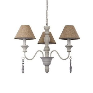 CANDELABRU DESIGN CLASIC PROVENCE SP3 ALB ANTIC