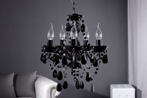 CANDELABRU KARAT S NEGRU 7228, CU 5 BRATE, DESIGN CLASIC - Img 4