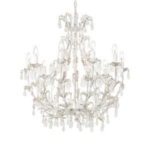 CANDELABRU PRELUCRAT MANUAL CASCINA SP10, ALB,, DESIGN CLASIC, IDEAL LUX