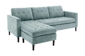 COLTAR 3 LOCURI, STOCKHOLM 220CM, STANGA/DREAPTA, MATERIAL CATIFEA BLUE, ARTIM GROUP SELECTION - Img 11