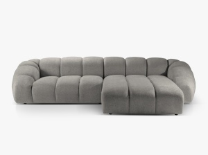 COLTAR DIANA, DREAPTA, 4 LOCURI, 334 CM, DIVERSE CULORI SI MATERIALE, DESIGN DEOSEBIT