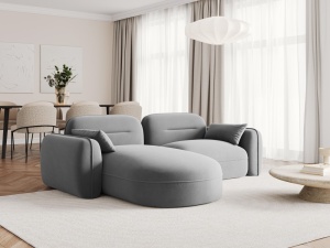 COLTAR ELEGANT 3 LOCURI, SYDNEY, GRI DESCHIS, STANGA, MATERIAL CATIFEA, ARTIM GROUP SELECTION
