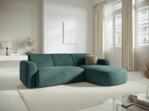 COLTAR ELEGANT DREAPTA 250CM, JASMIN 4 LOCURI, DIVERSE CULORI, MATERIAL TEXTIL BOUCLE, ARTIM GROUP COLLECTION