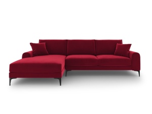 COLTAR ELEGANT STANGA 254CM, MADARA 5 LOCURI, DIVERSE CULORI, MATERIAL CATIFEA, ARTIM GROUP COLLECTION