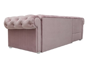 COLTAR EXTENSIBIL 280CM, VALENTINO ALBASTRU DESCHIS STANGA, DIN STOFA DE CALITATE SUPERIOARA - Img 4