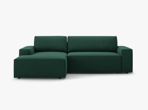 COLTAR EXTENSIBIL JODIE, STANGA, 3 LOCURI, 246 CM, DIVERSE CULORI SI MATERIALE, DESIGN DEOSEBIT - Img 19