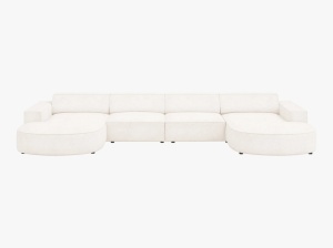 COLTAR JODIE, 6 LOCURI, 364 CM, DIVERSE CULORI SI MATERIALE, DESIGN DEOSEBIT - Img 16