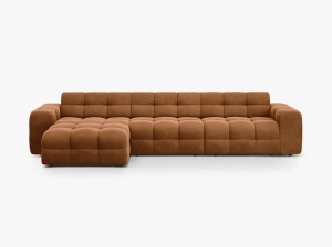 COLTAR KENDAL, STANGA, 5 LOCURI, 357 CM, DIVERSE CULORI SI MATERIALE, DESIGN DEOSEBIT - Img 5