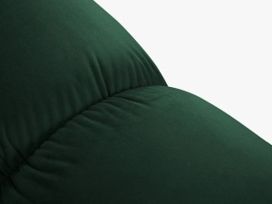COLTAR MODULAR BELLIS, STANGA, 3 LOCURI, 285 CM, VERDE 38, TAPITERIE DIN CATIFEA, DESIGN DEOSEBIT - Img 7