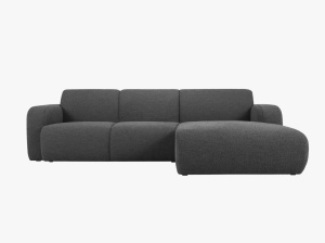 COLTAR MOLINO, DREAPTA, 4 LOCURI, 250 CM, DIVERSE CULORI SI MATERIALE, DESIGN DEOSEBIT