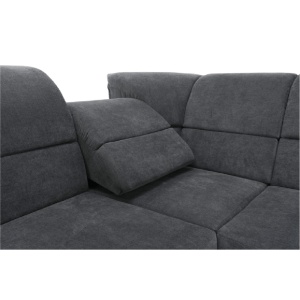 COLTAR SANTIAGO, MODEL DREAPTA, GRI, DIN TEXTIL, EXTENSIBIL, STIL MODERN, TK - Img 3
