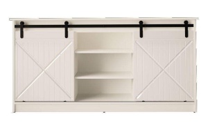 COMODA LIVING, CAMA-GRANERO-KOM-BI/BI 160CM, DIN PLACI LAMINATE SI MDF, DESIGN INDUSTRIAL - Img 4