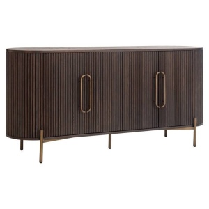 COMODA LUXOR, 180 CM, MARO, DIN LEMN DE STEJAR SI METAL, RICHMOND INTERIORS - Img 4