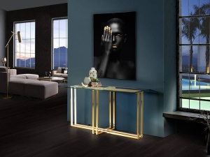 CONSOLA AUREA, COD 586923, STIL MODERN SCHULLER