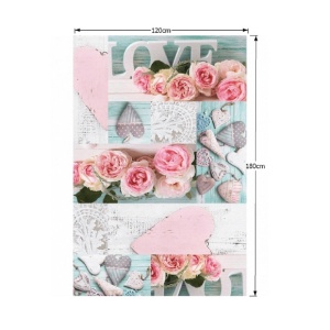Covor 120x180 cm, model trandafiri, multicolor, SONIL TIP 2, 0000203389