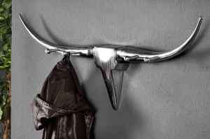 CUIER DECORATIV BULL 20076 DIN ALUMINIU STIL MODERN - Img 2