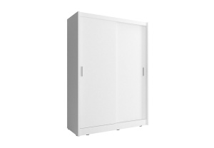 DULAP DORMITOR WIKI 150 ALB DESIGN MODERN PSK - Img 1