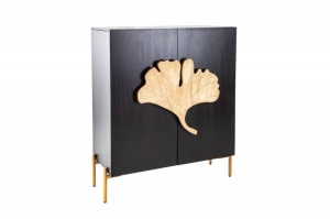 DULAP LIVING, GINKGO 3D 100CM, LEMN MASIV MANGO 3D, COD 41141, DESIGN RETRO - Img 7