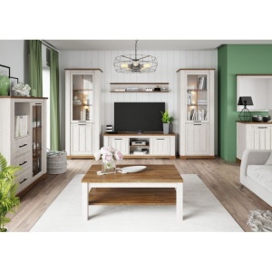 DULAP/VITRINA COUNTRY 2D 10 DIN FURNIR DESIGN CLASIC RUSTIC VLD - Img 2
