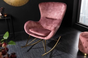 FOTOLIU BALANSOAR, SCANDINAVIA, DIN METAL SI CATIFEA ROZ/PUDRA, DESIGN MODERN, ARTIM GROUP SELECTION - Img 2
