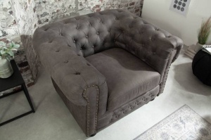 FOTOLIU CLASIC, CHESTERFIELD II GRI ANTICHIZAT, COD 40519 - Img 3