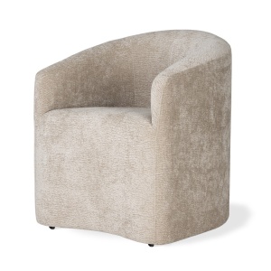 FOTOLIU CONFORTABIL CANDY, CREM, TAPITERIE DIN TEXTIL, SPUMA, ARCURI INCAPSULATE SI LEMN, STIL MODERN