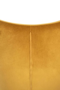 FOTOLIU CONFORTABIL EGG SZEROKI VELVET, VERDE KAKI/CROM, DIN CATIFEA SI METAL, STIL MODERN - Img 5