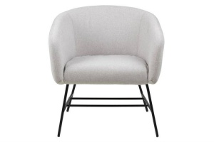 FOTOLIU CONFORTABIL, RAMSEY GRI/NEGRU, CU TAPITERIE DIN TEXTIL,, STIL MODERN B2 - Img 2