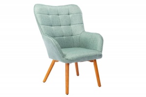 FOTOLIU CONFORTABIL SCANDINAVIA, DIN POLIESTER SI LEMN, VERDE LIME, COD 41426 - Img 1