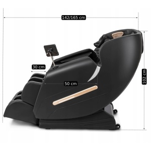 FOTOLIU DE MASAJ PROFESIONAL, VX MAX, ARTIM MEBLE, DIN PIELE ECO, CULOARE NEAGRA, MENIU IN LIMBA ENGLEZA - Img 15