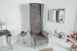 FOTOLIU DESIGN SUPERB ROYAL GRI ARGINTIU 38967 STIL VINTAGE