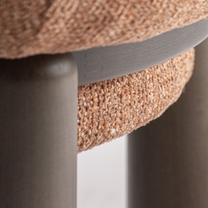 FOTOLIU JANVI, REALIZAT DIN LEMN DE FRASIN SI TEXTIL, CULOARE CARAMIZIU, REALIZAT MANUAL, VICAL HOME - Img 9