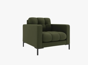FOTOLIU MAMAIA, VERDE NEVE, CU TAPITERIE DIN TEXTIL FIN, MICADONI - Img 2