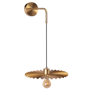 Lampa de perete APP1356-1W OLD GOLD 30 cm - Img 4