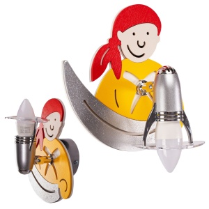 Lampa de perete PIRATE YELLOW 4717