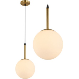 LAMPĂ DE PLAFON STICLĂ ALBĂ APP431-1CP