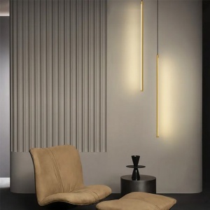 Lampă de tavan LED APP1414-C GOLD 100cm - Img 4